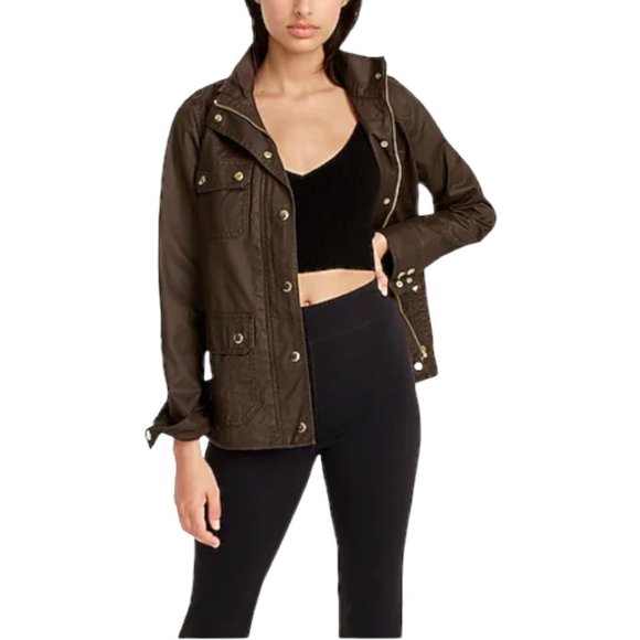 J. Crew Jackets & Coats J Crew Downtown Field Jacket In Mossy Brown